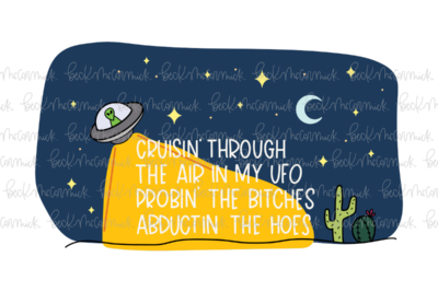 Cruisin Through The Air - Halloween SVG File