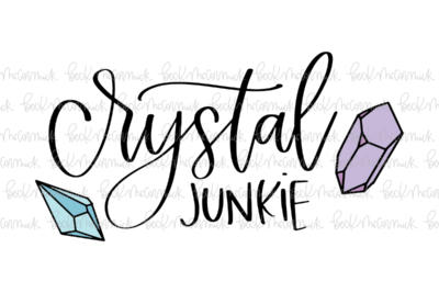 Crystal Junkie - Halloween SVG File