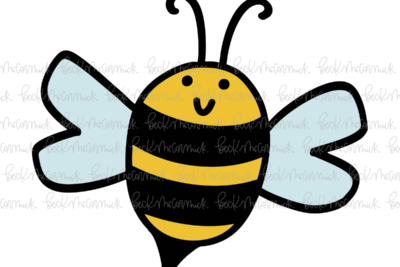 Cute Bee - Easter and Spring SVG File
