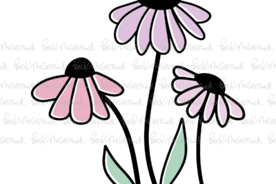 Cute Daisies - Plant and Gardening SVG File