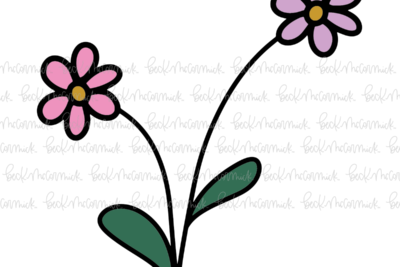 Cute Flower - Plant and Gardening SVG File