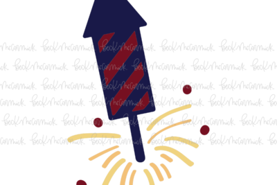 Firework Shape - Fourth of July SVG File