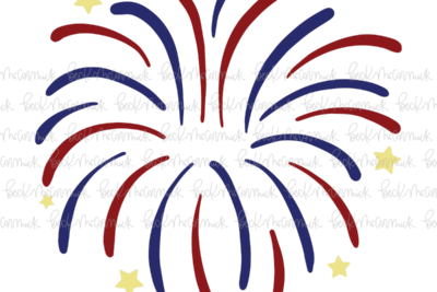 Fireworks 2 - Fourth of July SVG File