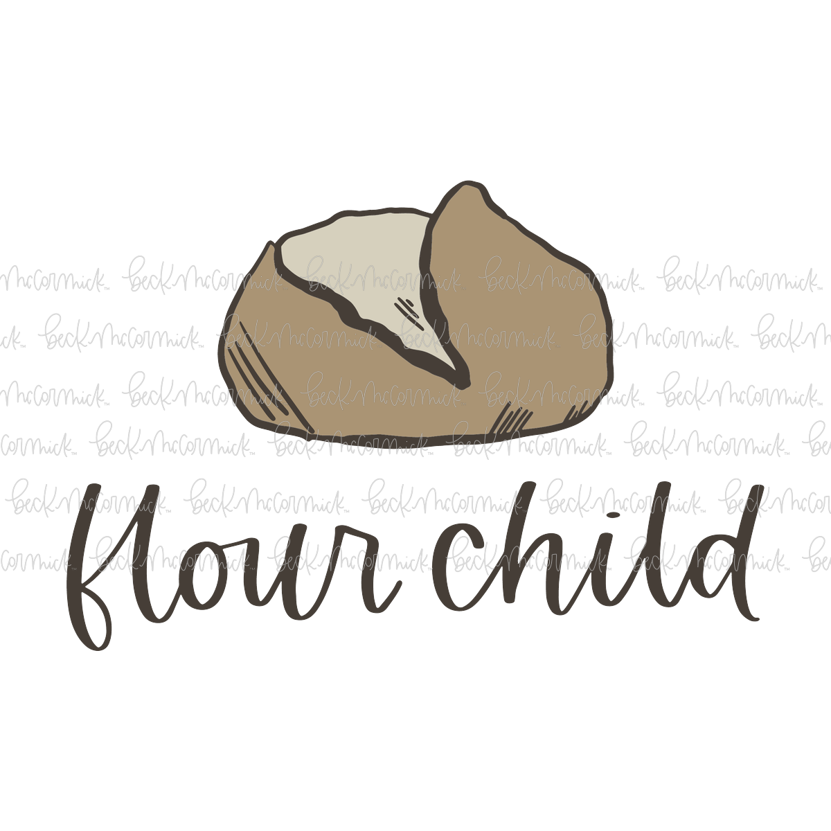 Flour Child - Farm and Homestead SVG File