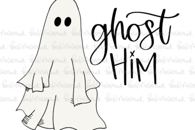 Ghost Him - Ghost SVG File, Halloween SVG File