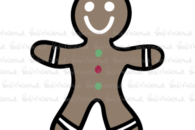 Gingerbread Man - Christmas SVG File