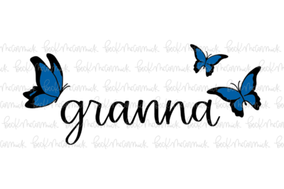 Granna Butterflies - Family SVG File