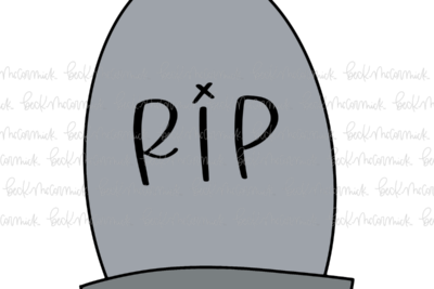 Gravestone With Rip - Halloween SVG File