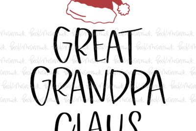 Great Grandpa Claus - Christmas SVG File
