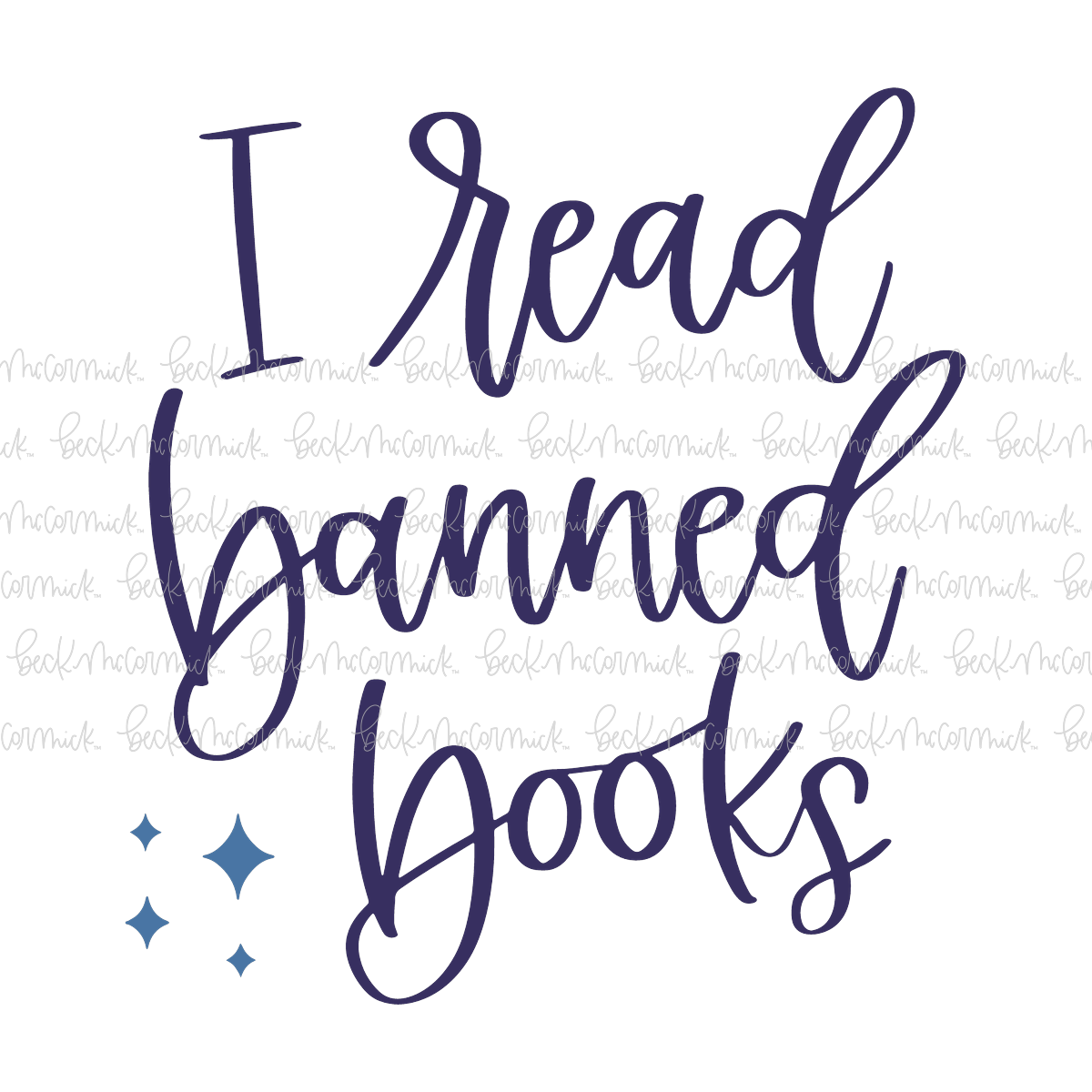 I Read Banned Books - Reading SVG Files, Book SVG File