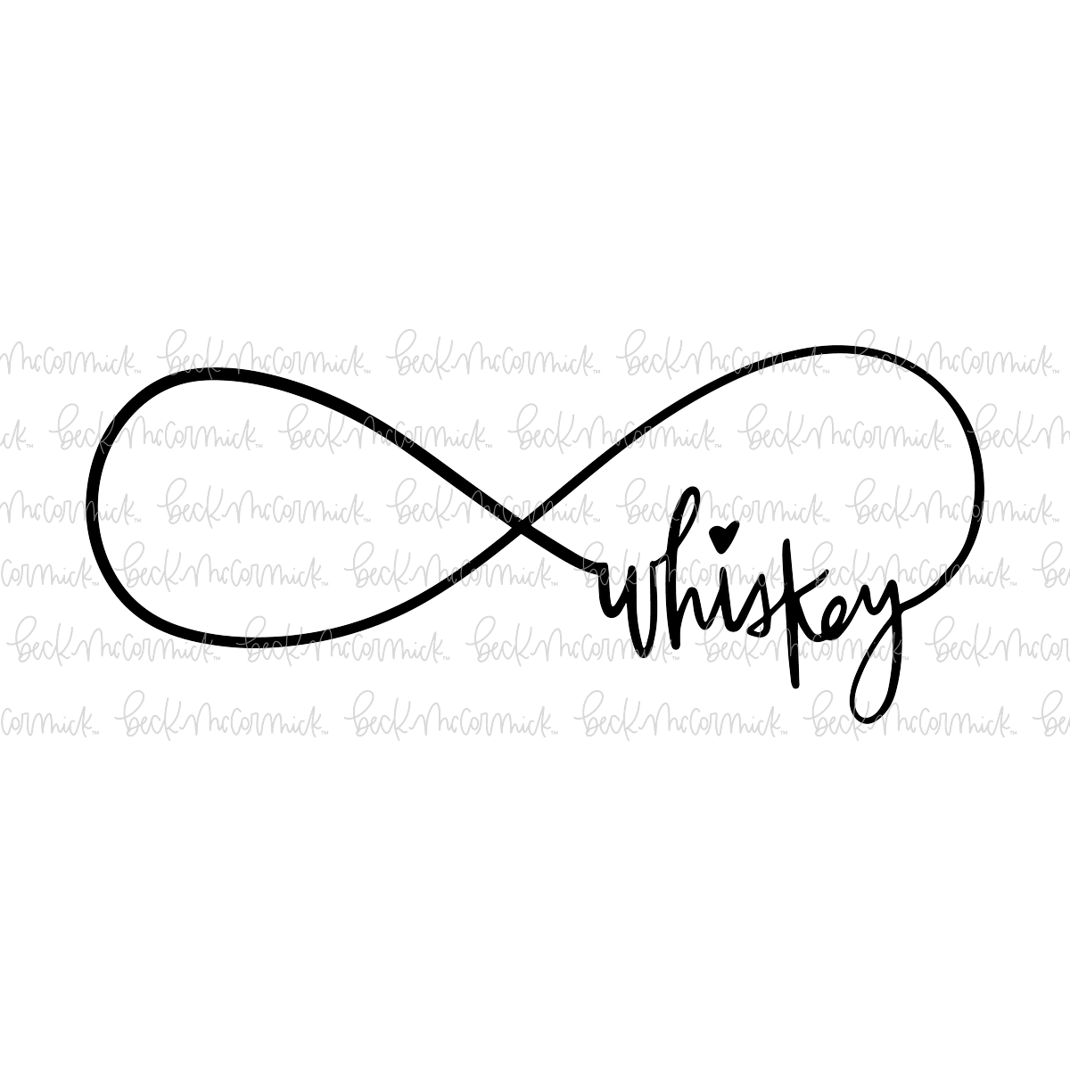 Infinite Whiskey - Infinity SVG File