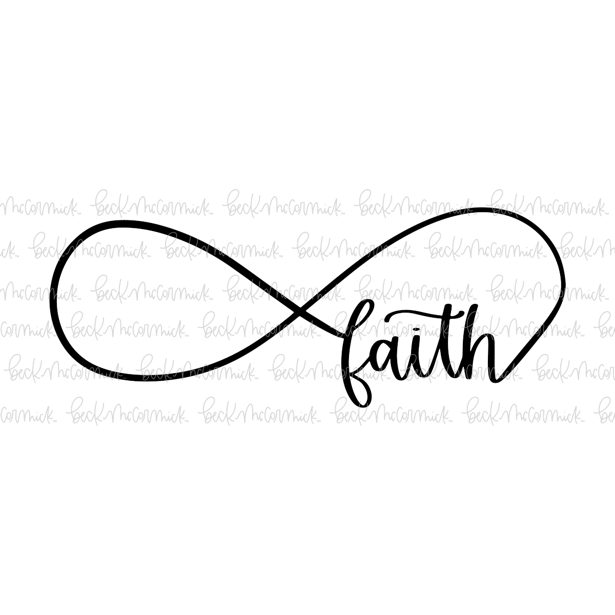 Infinity Faith - Infinity SVG File