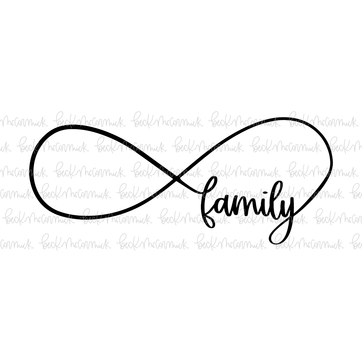 Infinity Family - Infinity SVG File