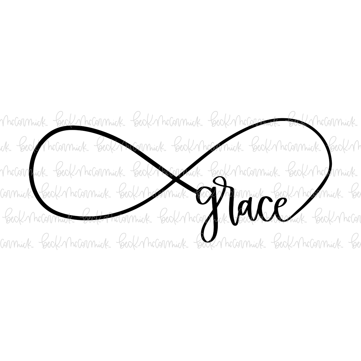 Infinity Grace - Infinity SVG File