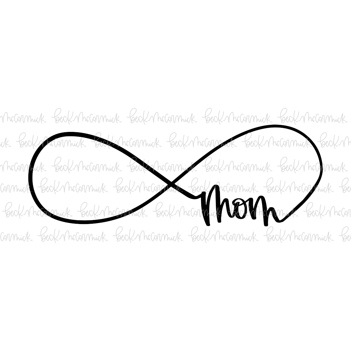 Infinity Mom - Infinity SVG File