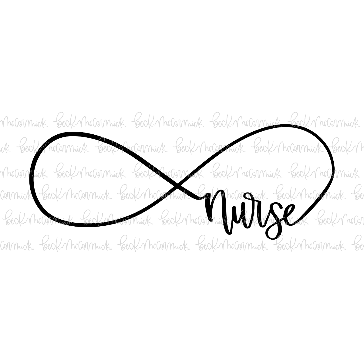 Infinity Nurse - Infinity SVG File