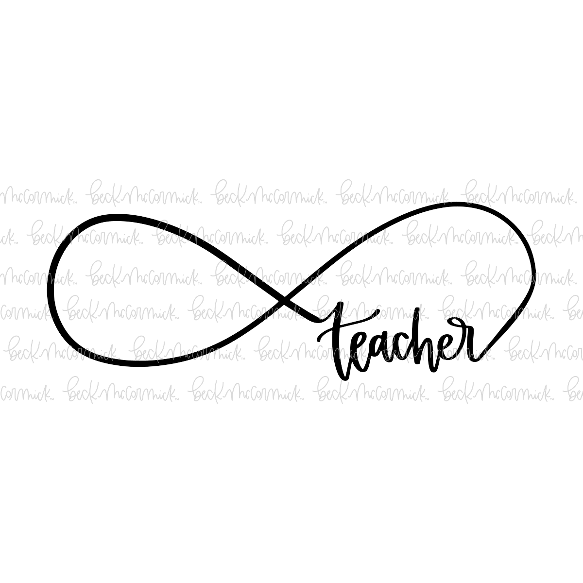 Infinity Teacher - Infinity SVG File