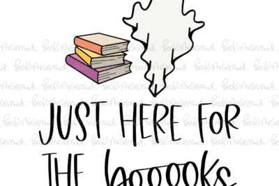 Just Here For The Booooks - Halloween SVG File