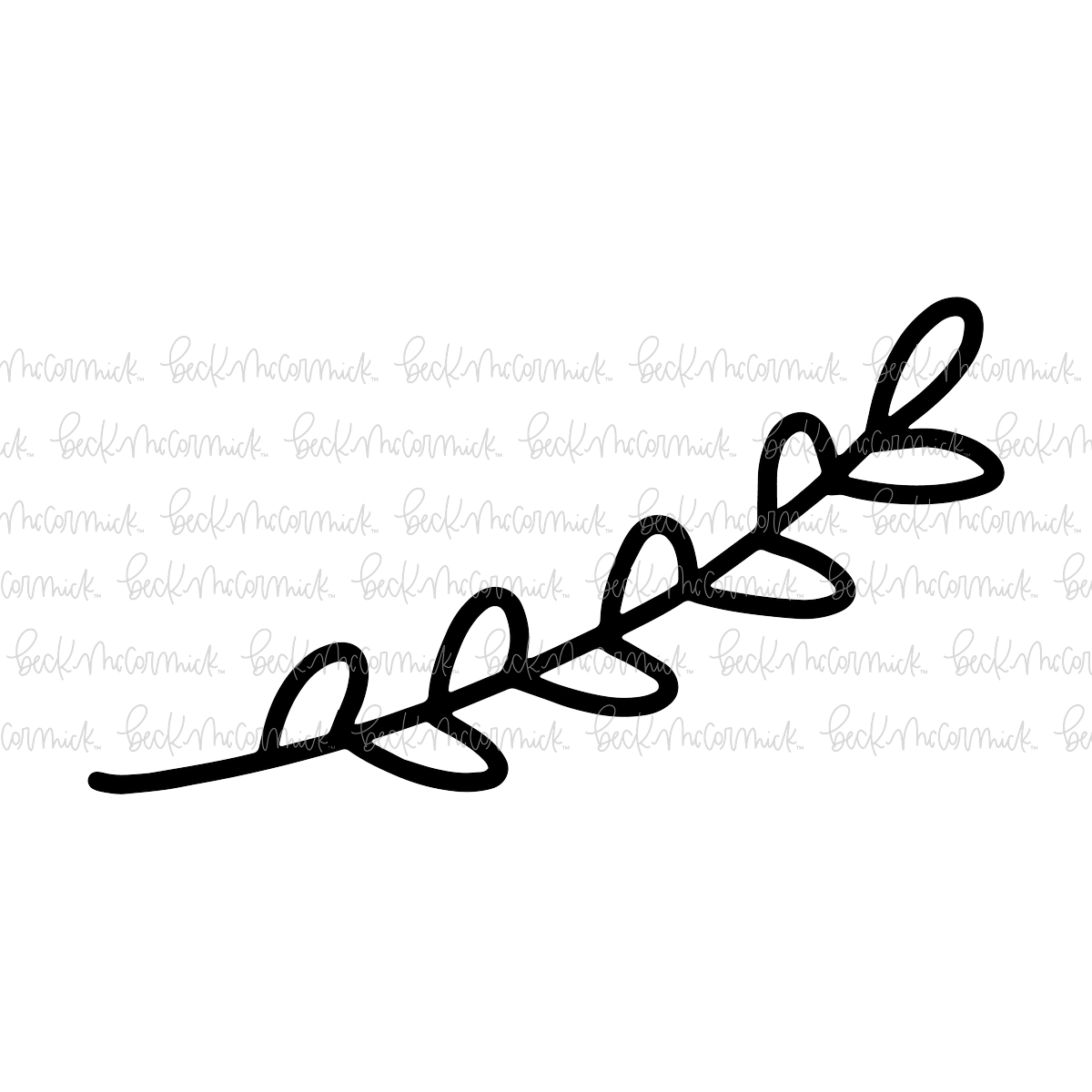 Laurel Branch 19 - Botanical SVG