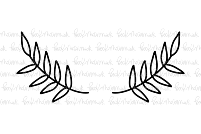 Laurels - Botanical SVG