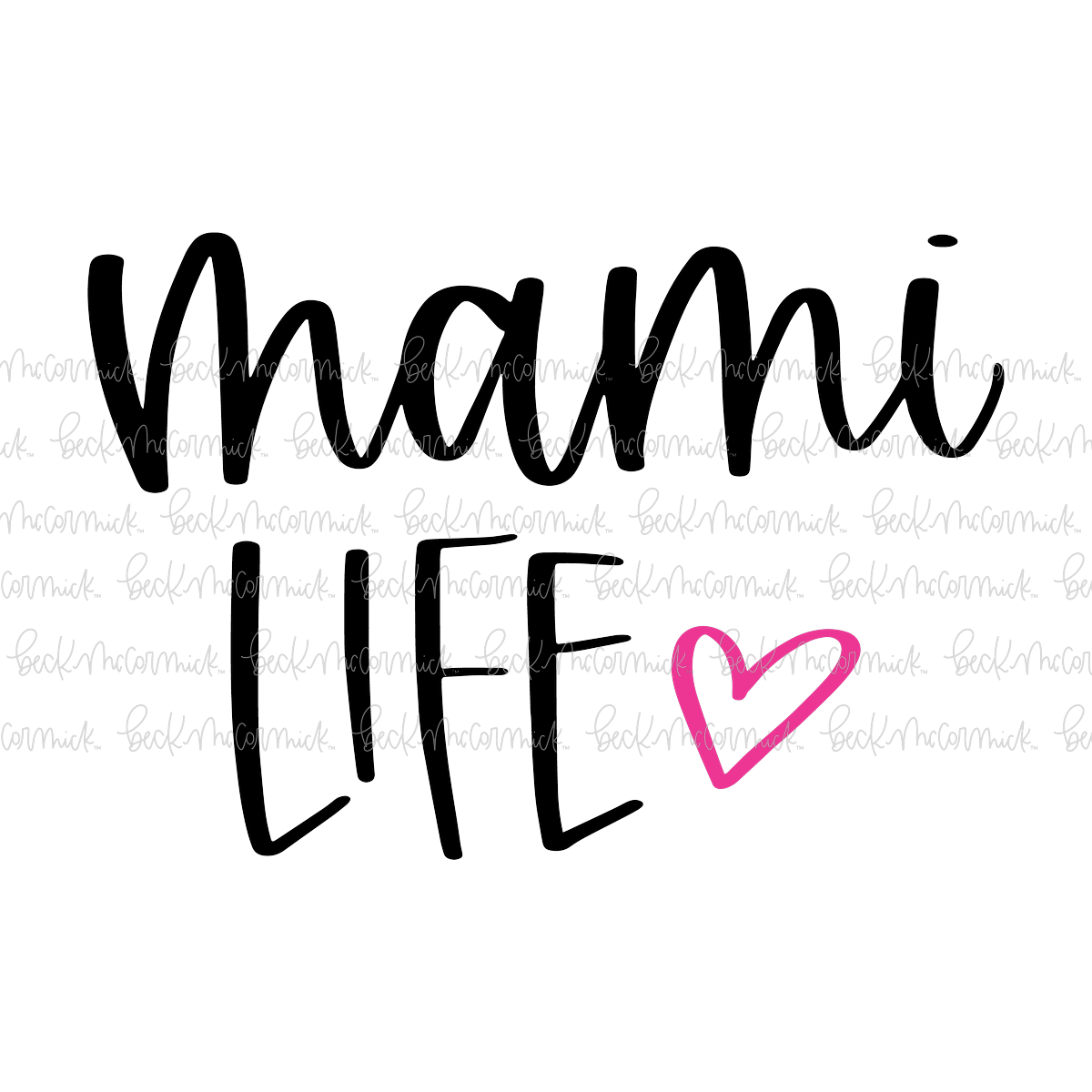 Mami Life - Family SVG File