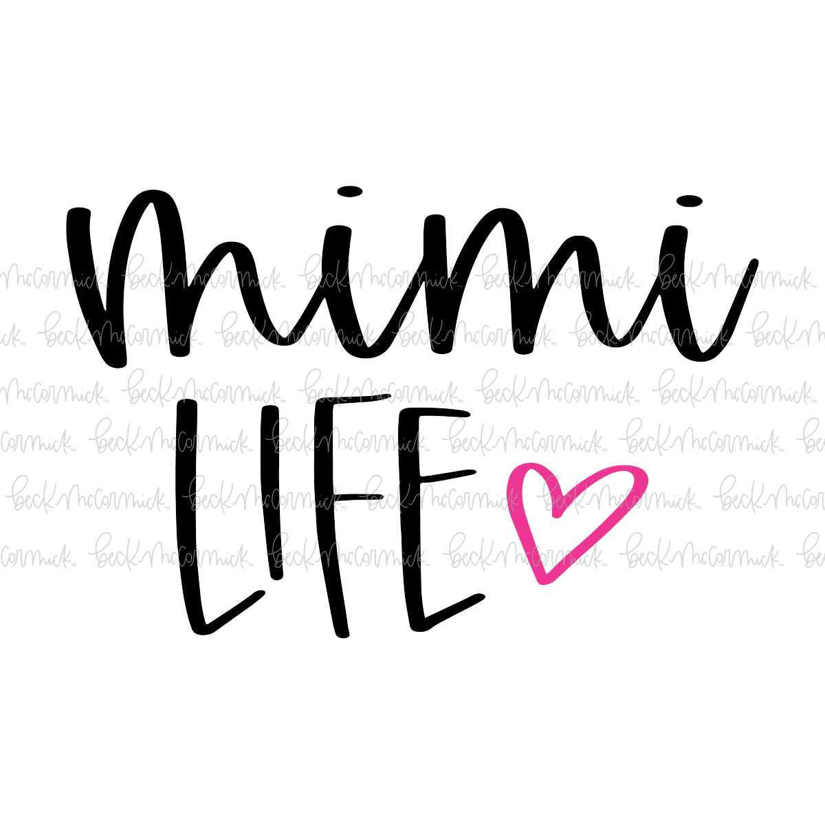 Mimi Life - Family SVG File