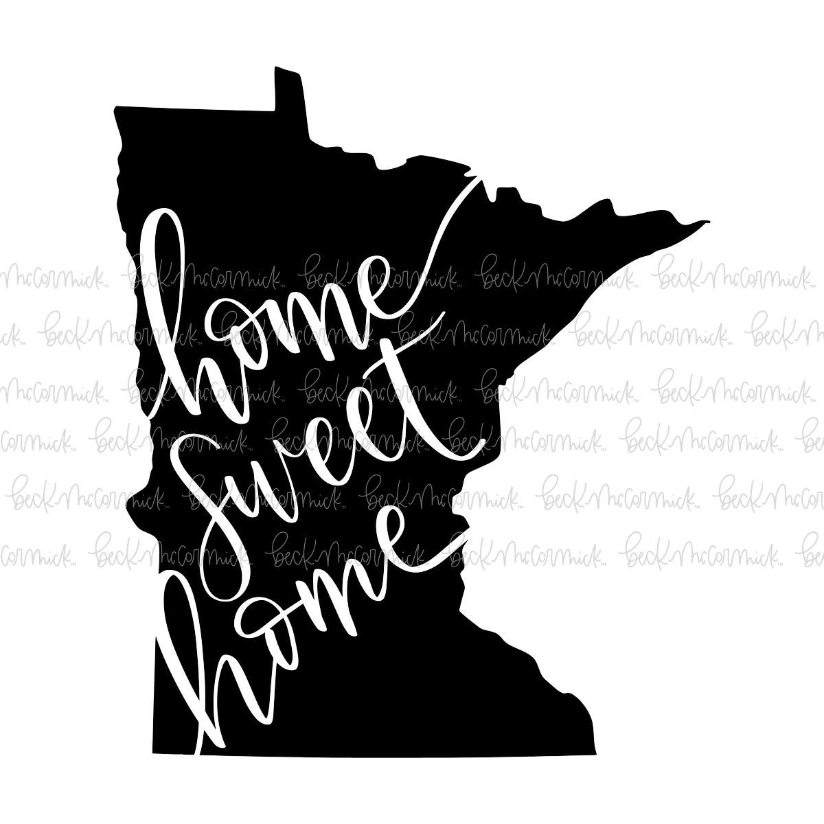 Minnesota Hsh - US State SVG
