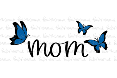 Mom Butterflies - Family SVG File