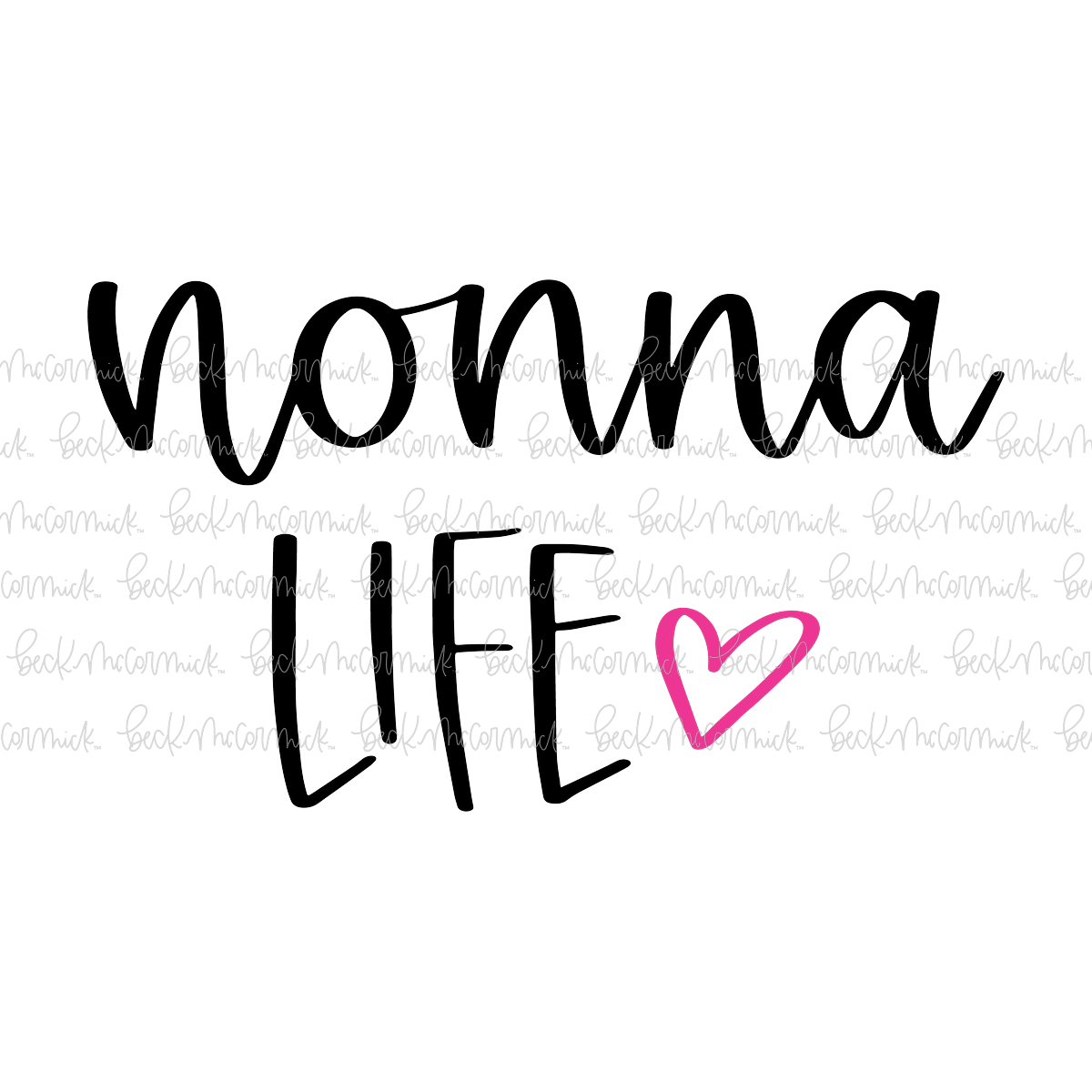 Nonna Life - Family SVG File