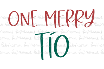 One Merry Tio - Christmas SVG File