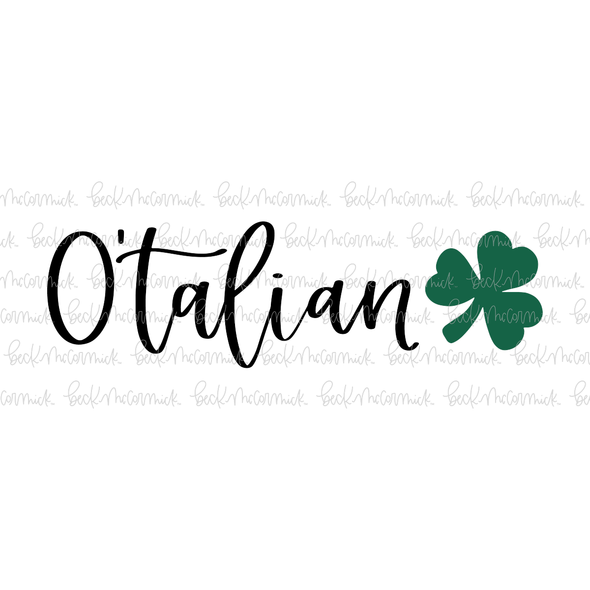 Otalian - St. Patrick's Day SVG File