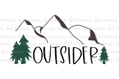 Outsider - Camping SVG File