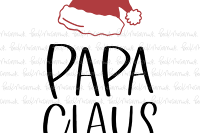Papa Claus - Christmas SVG File
