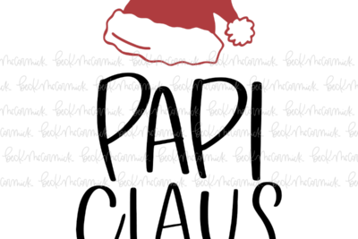 Papi Claus - Christmas SVG File