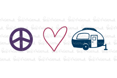 Peace Love And Camping - Camping SVG File