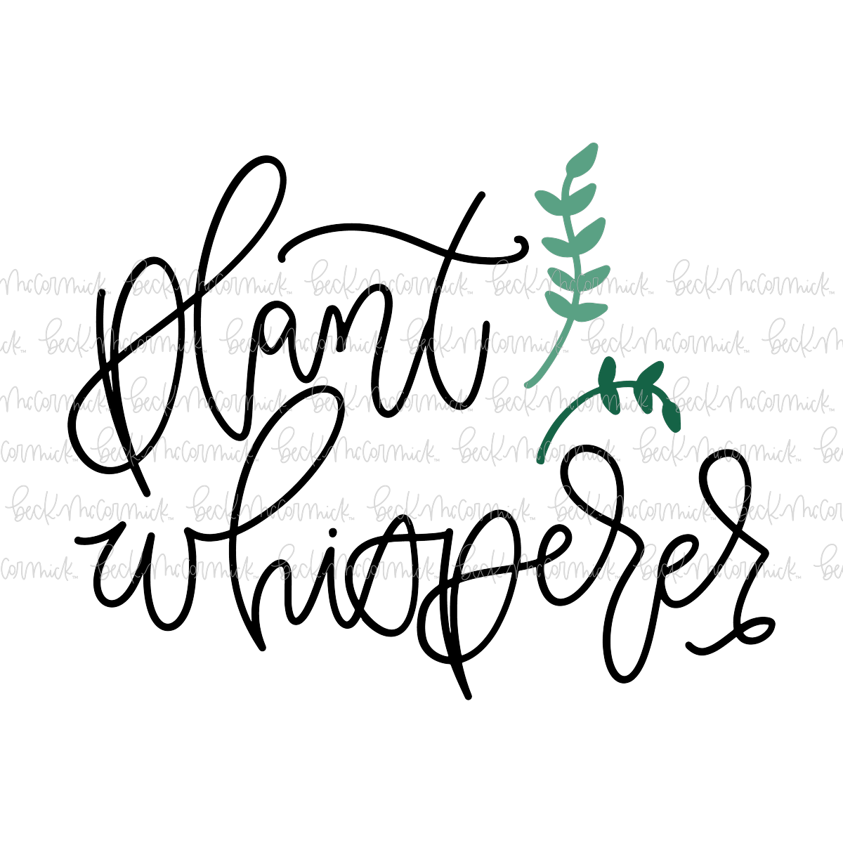 Plant Whisperer - Plant and Gardening SVG File