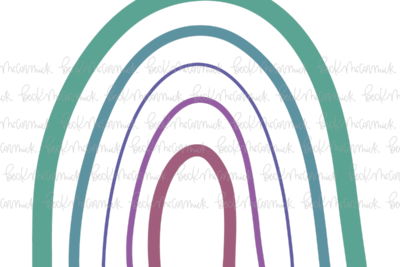 Rainbow 2 - Doodle SVG, Graphics