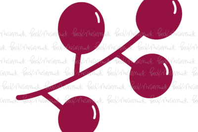 Red Berries 3 - Christmas SVG File