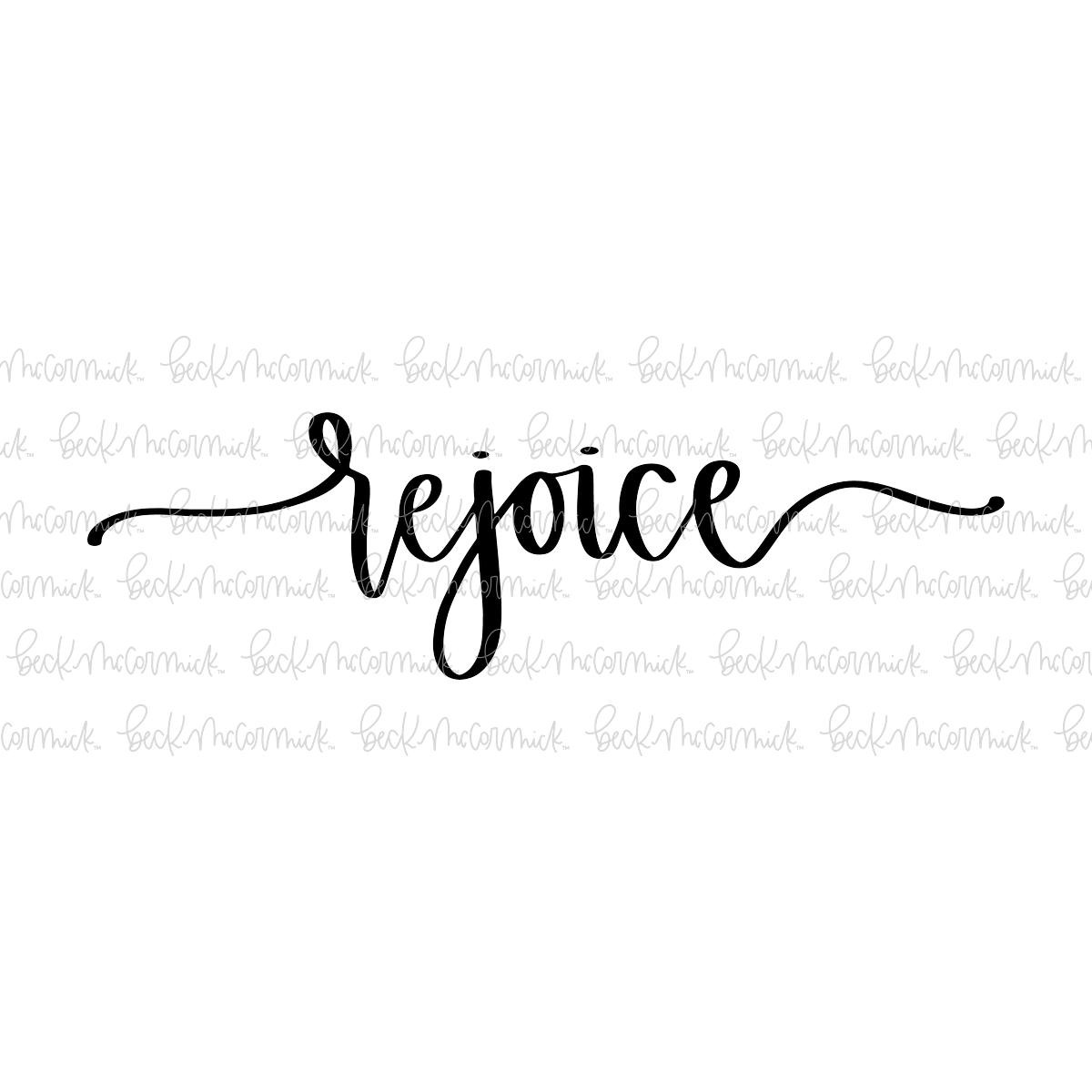 Rejoice 3 - Christian SVG File