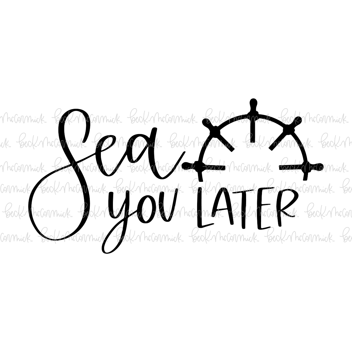 Sea You Later 2 - Travel and Adventure SVG File