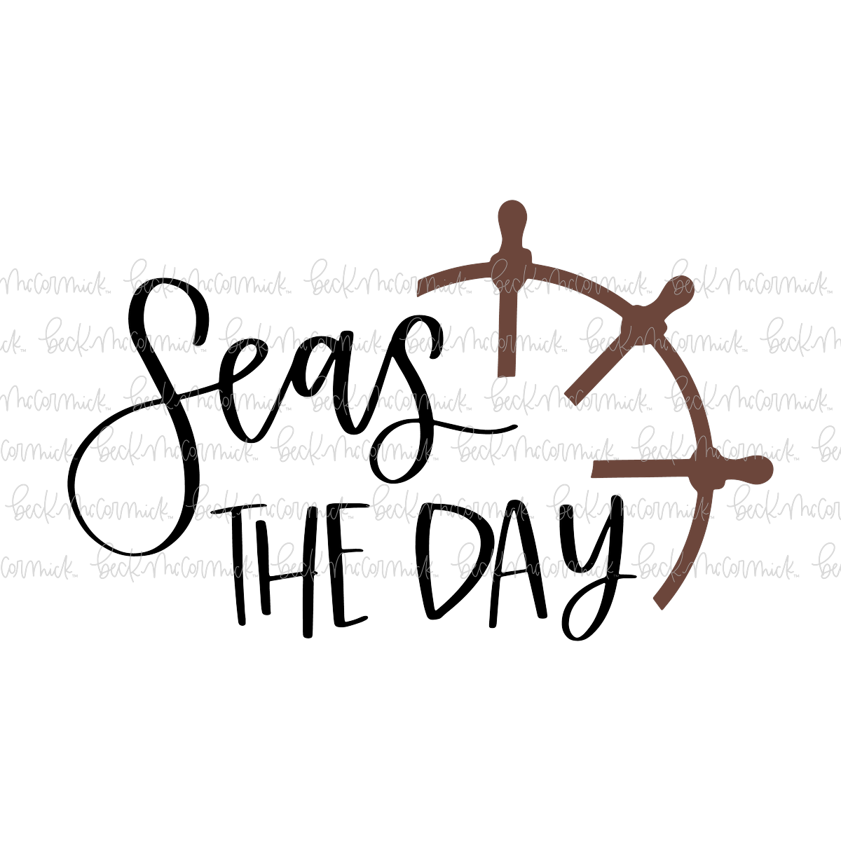 Seas The Day - Travel and Adventure SVG File