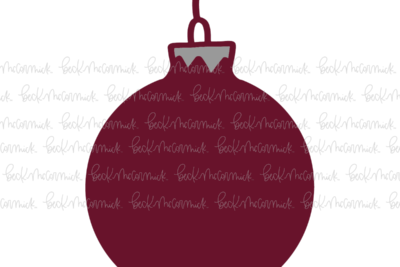 Simple Christmas Ornament 2 - Christmas SVG File