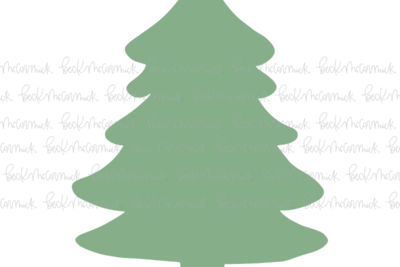 Simple Christmas Tree Drawing 2 - Christmas SVG File
