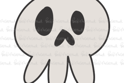 Skull Doodle - Halloween SVG File