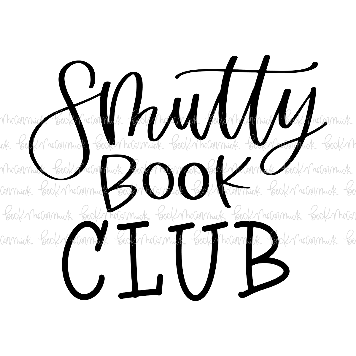 Smutty Book Club - Reading SVG Files, Book SVG File
