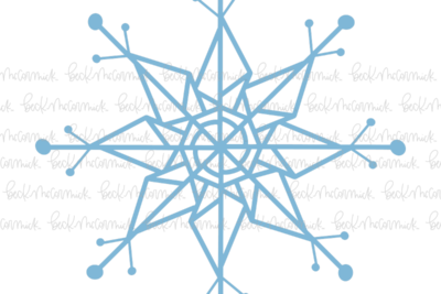 Snowflake Design - Christmas SVG File