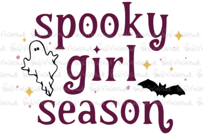 Spooky Girl Season - Halloween SVG File