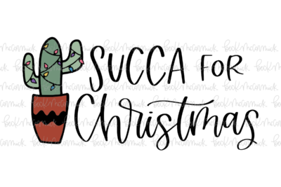 Succa For Christmas - Christmas SVG File