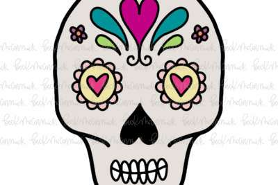 Sugar Skull Dia De Los Muertos - Halloween SVG File