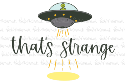 That's Strange - Halloween SVG File